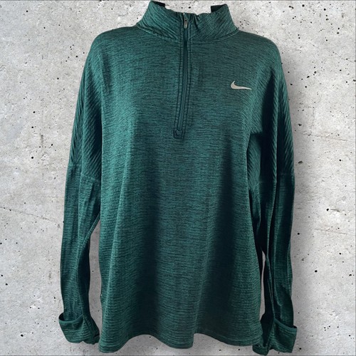 Nike Shirt Women’s 2X 1/4 Zip Element Sphere Running 854515 Reflective F48 - Picture 8 of 13