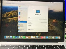 Apple MacBook Air 2018 13'' i5 1.6GHZ 8GB 512GB A1932 Silver Service Battery 397