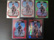 Cole Custer 5 2022 Pizm #45 card lot with 4 prizms NASCAR