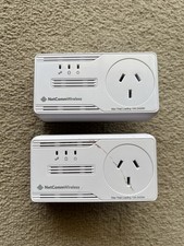 NetComm Wireless NP205  NP505F Powerline Adapters - Tested  Working