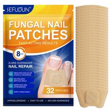 32 Pcs Fungal Nail Patches - Extra Strength Toenail Fungus Treatment Overnight