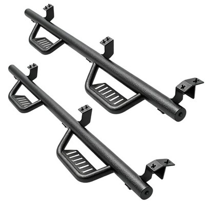 Drop Running Boards Fit For 2005-2023 Toyota Tacoma Double Cab BLK Side Step