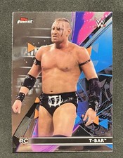2021 Topps Finest WWE - Dominik Dijakovic T-Bar #38 (RC)