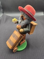 Working Steinbach Porter From Vienna Incense Smoker Music Box Unsigned Reuge *