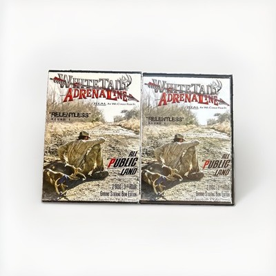 Whitetail Adrenaline Relentless Round 1 DVD 2 Disc All Public Land Bow Hunting