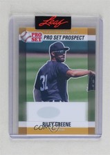2021 Leaf Pro Set Metal 1990 Base Auto 1/1 Riley Greene #PS0-RG1 0w7