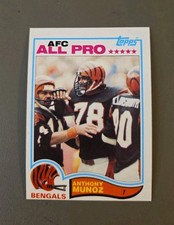 1982 Topps Anthony Munoz #51 RC Rookie Card  NM. rookie card picture