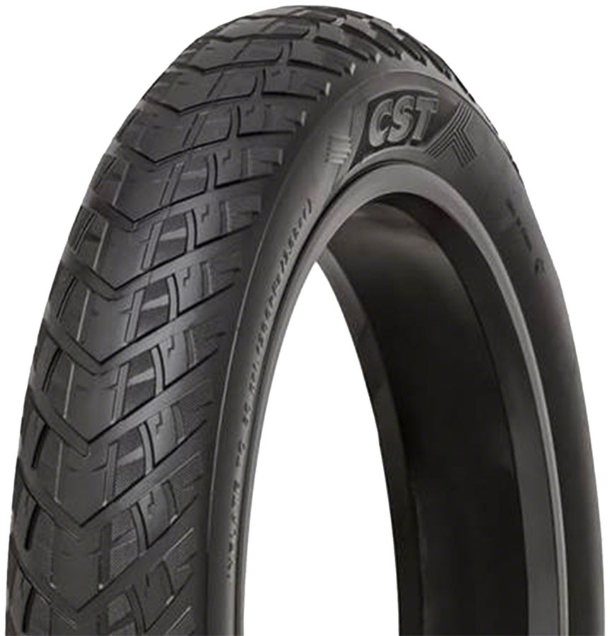 CST Big Boat 20x4 Clincher E-Bike Tire with Aramid Puncture Resistance & Smooth