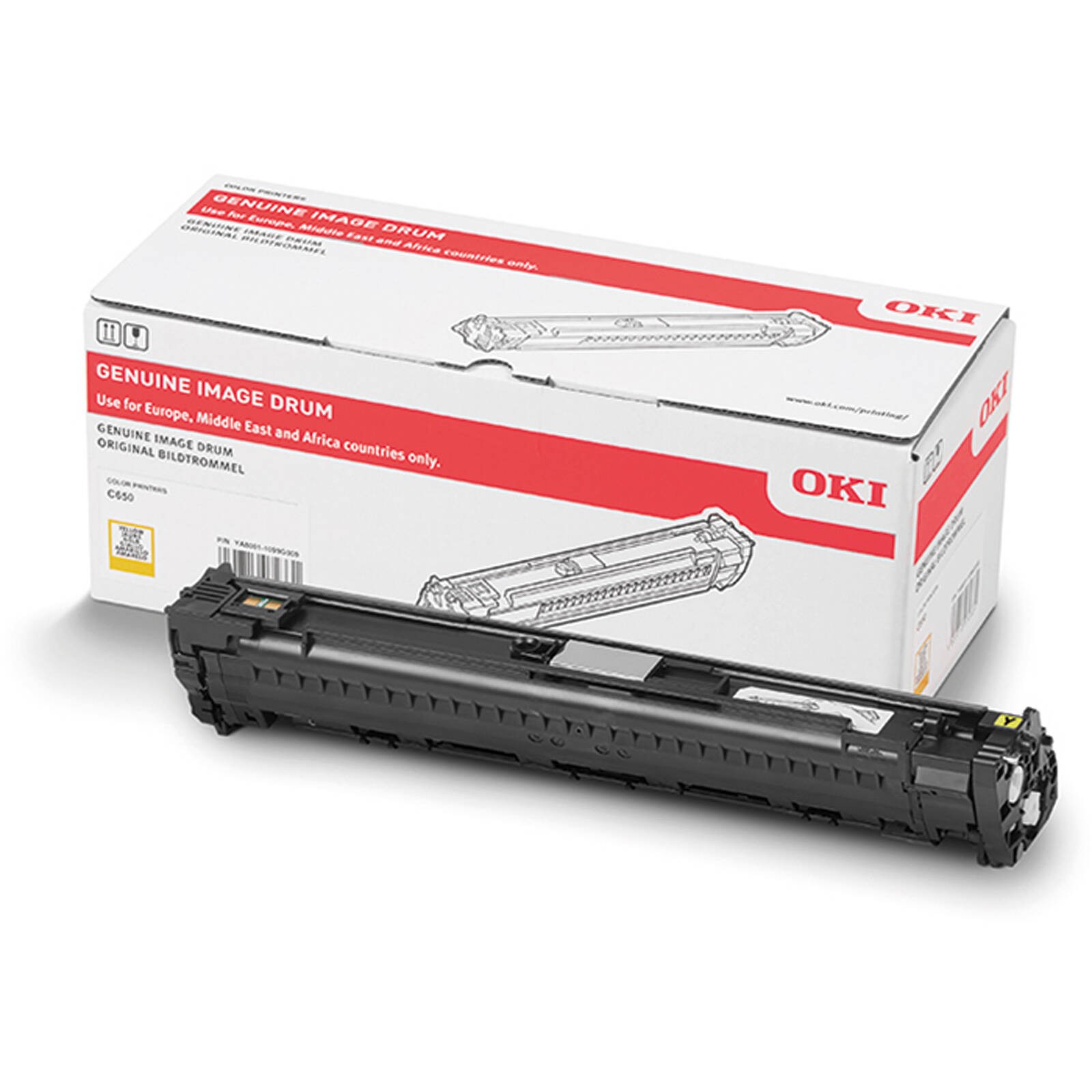 Original Oki 09006134 Yellow Image Drum