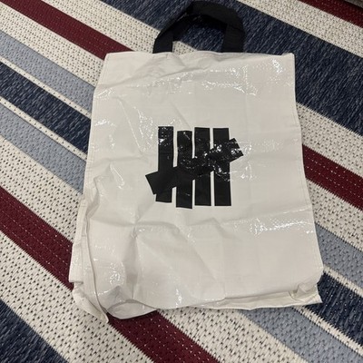 UNDEFEATED White Nylon Tote RARE 