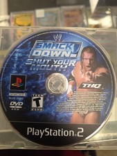 Wwe Smackdown Shut Your Mouth (PlayStation 2 PS2) Disc Only
