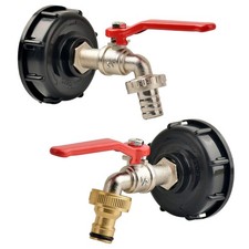 IBC Tank Adapter Connector To Garden Tap With Hose Fitting Fuel Water