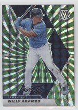 2021 Panini Mosaic Green Swirl Mosaic Prizm 7/11 Willy Adames #197 00kj