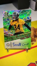 2018 Spectra Terrell Edmunds Neon Green Auto RC #/99 Steelers
