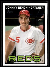 2021 Topps Update #CNW-7 Johnny Bench Topps Cards That Never Were