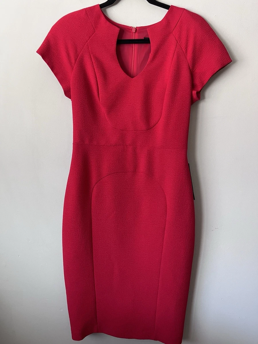 long train dress Modest High Neck Long Sleeve Minimalist Wedding Dress with Long Train EU40