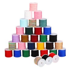 19 Colors 31 Rolls 0.8mm Nylon String Cord 67...