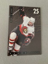 1997-98 Ottawa Senators NHL Hockey Team Issued Postcard - Bruce Gardiner