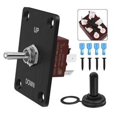 12V Momentary Reverse Polarity Toggle Switch for RV Jack Motor Control - Waterpr