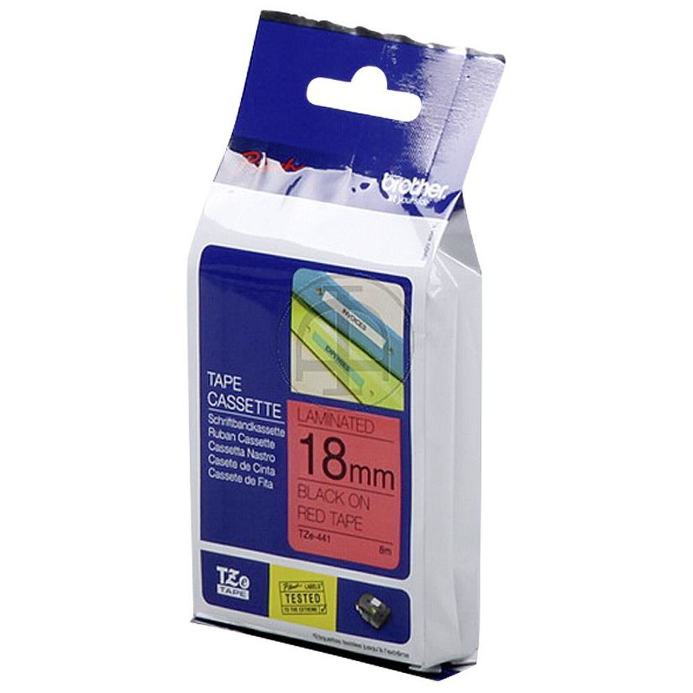 Brother TZe441 - Ламинирующая лента для волос - schwarz auf ro 3390₽