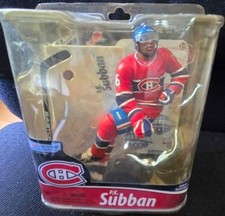 P.K. SUBBAN RED JERSEY Figures McFARLANE MONTREAL CANADIENS NHL HOCKEY