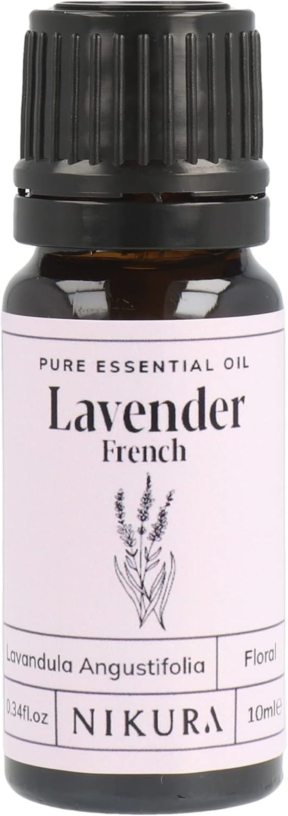 Nikura French Lavender Essential Oil - 10Ml | 100% Pure Natural Oils | Lavender
