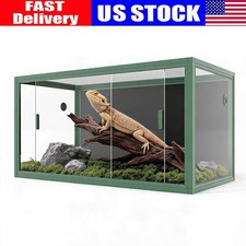 83 Gallon Reptile Tank Front Opening Doors Terrarium 48x20x20 Reptile Enclosure