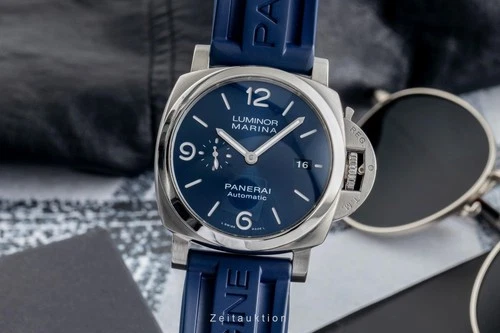 Orologio Uomo Panerai Luminor Marina Acciaio Automatico Ref. PAM01313 B&P 2022