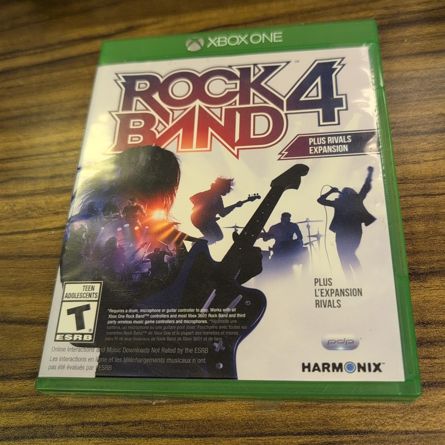 Rock Band 4 Rivals - Case and Front Insert Only - XBox One Microsoft NO GAME