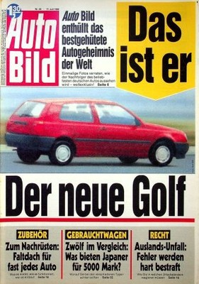 1) Auto Bild 29/1989 - Opel Omega 2.0i GLS mit 115 - Ford Scorpio 2.0i GL mit 12