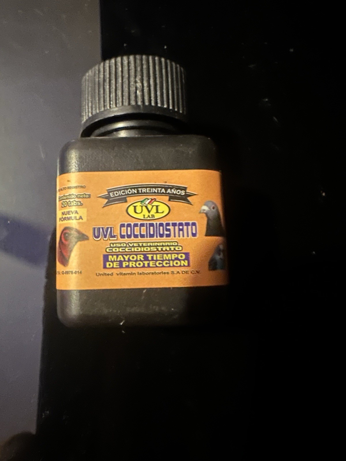 UVL LAB Coccidiostato 20 Tablets Cocidicis Treatment for Birds | eBay