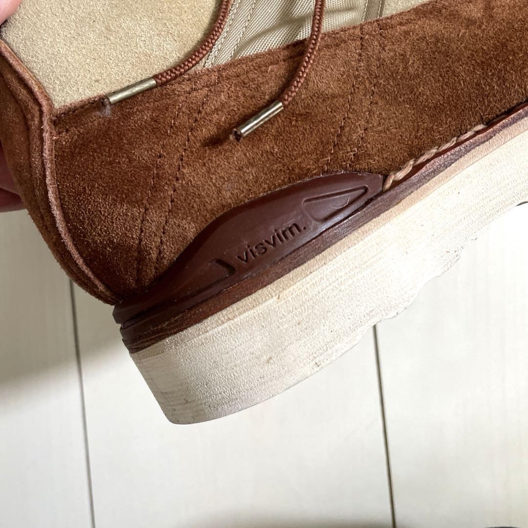 Men 9.0US Visvim Beard Boots Kudu-Folk M9 JPN Limited