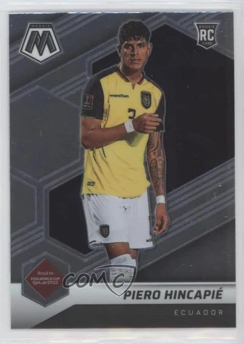 2021-22 Panini Mosaic FIFA Road to World Cup Piero Hincapie #77 Rookie RC