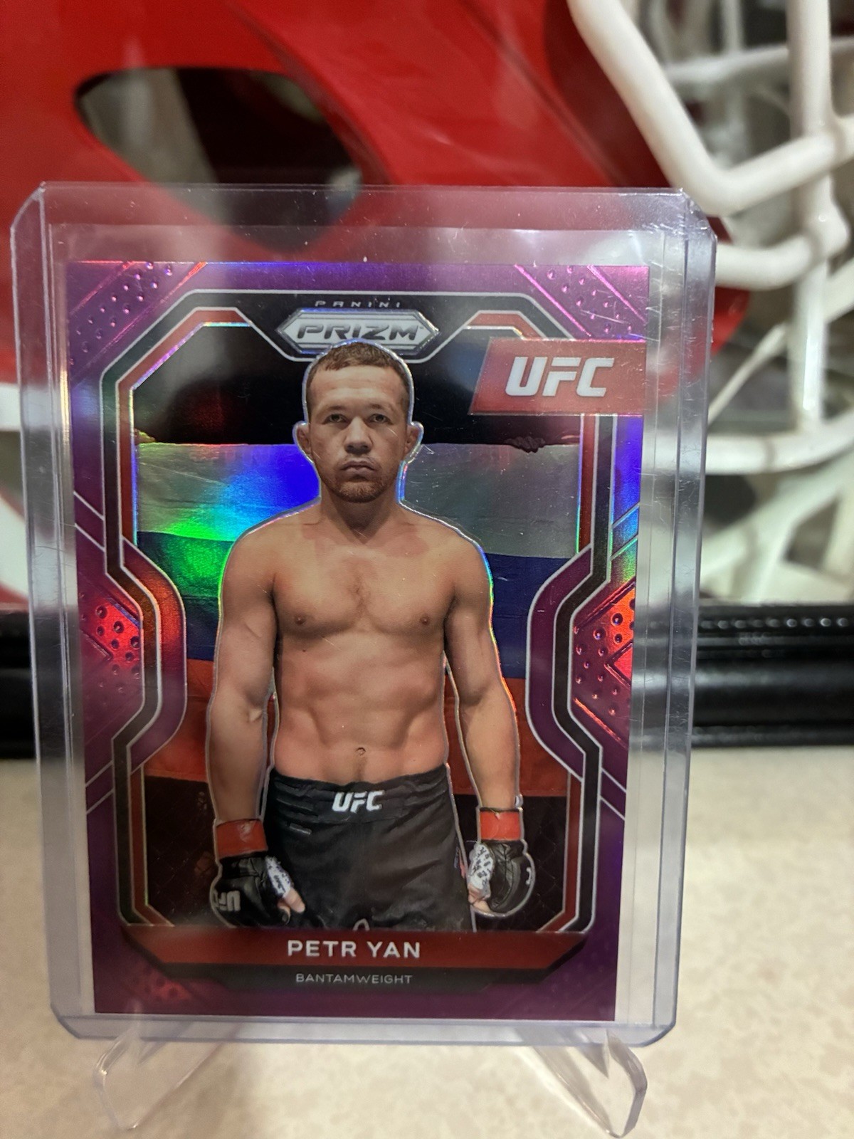 2021 UFC Petr Yan Prizm Purple #/149