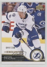 2014-15 Upper Deck UD Exclusives 44/100 Anton Stralman #423 08ee