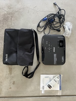 EPSON EX7210 Multimedia Projector W/ Bag & Cables