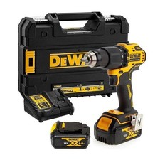 DeWALT DCD709M2T-GB 18V Brushless Combi Drill-2 x 4.0Ah Batteries,Charger&Case