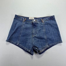 Pilcro Anthropologie Denim Shorts Size 25 High Rise Blue Jean Button Fly Women