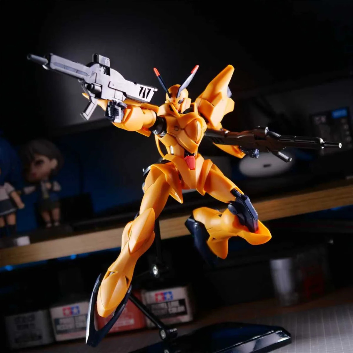 With Water Decals Effect Parts Dual Guns Assembly Toy