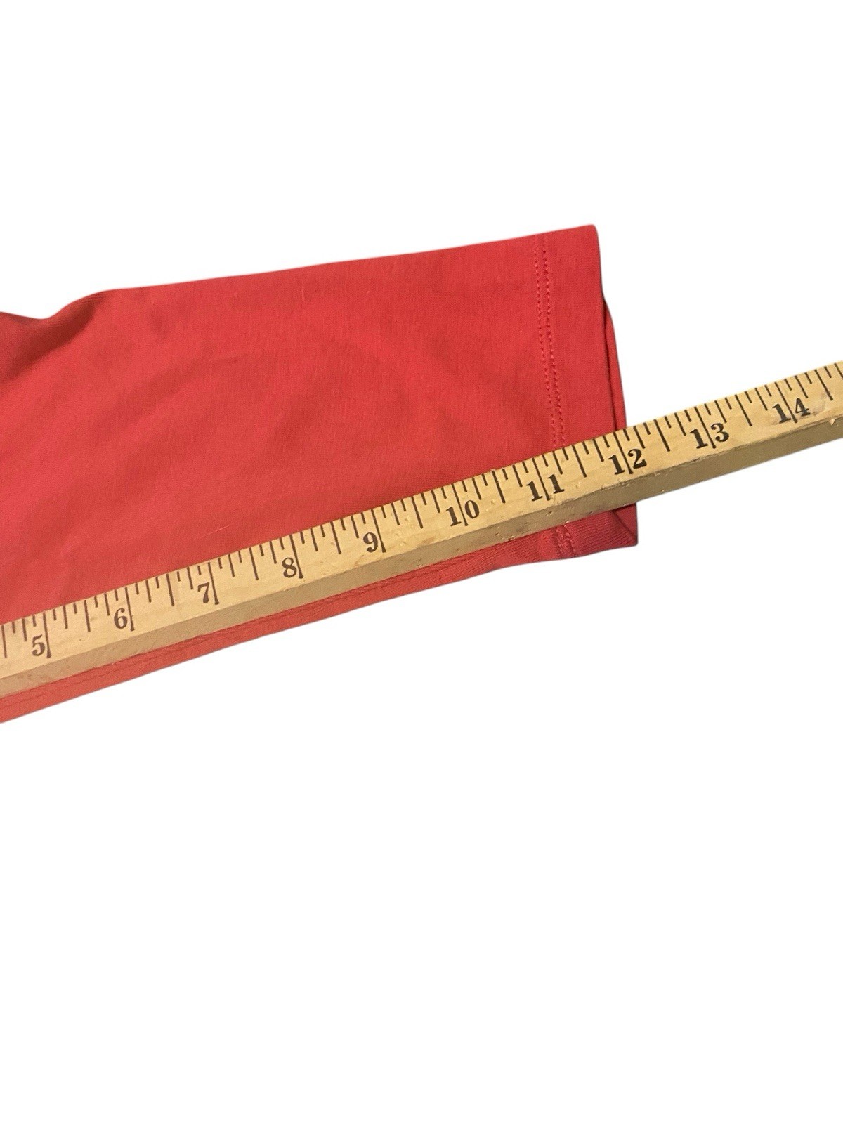 J Jill Perfect Pima 3/4 Sleeve Scoop Neck Top Women's Large Poppy Red Color