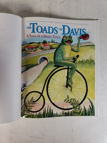 The Toads of Davis by Ted Puntillo Signed (1999 - 1st Edtion, 1st Printing) - Picture 7 of 11