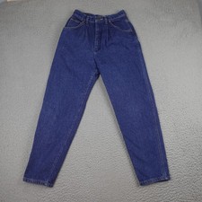 Vintage Lee Jeans Womens 12 Petite Blue Denim Union Stamp 90s Made In USA