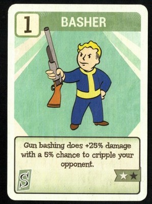 Fallout Series 2 *Toynk Exclusive* Perk Card Basher  TY-PC2 Free shipping!