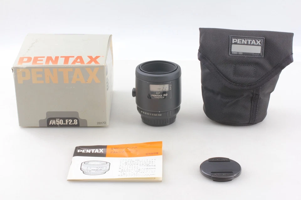 【N MINT in Box】 Pentax FA 50mm f/2.8 Macro Lens for K Mount Camera From JAPAN - Image 4 of 4