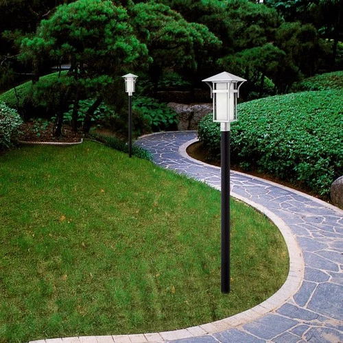 Hinkley Harbor Collection Titanium 19 1/2" High Post Light - Picture 8 of 8