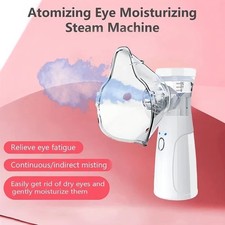 Portable Nano Handy Facial Steamer Cool Mist Humidifier Skin Hydrating Spray