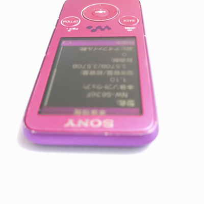 Sony Walkman NW-S636F 4GB MP3 Music Player Pink Used Tested