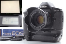  MINT w/Hood  Canon EOS 1N HS 35mm Film Camera EF 50mm F1.8 ii Lens From JAPAN