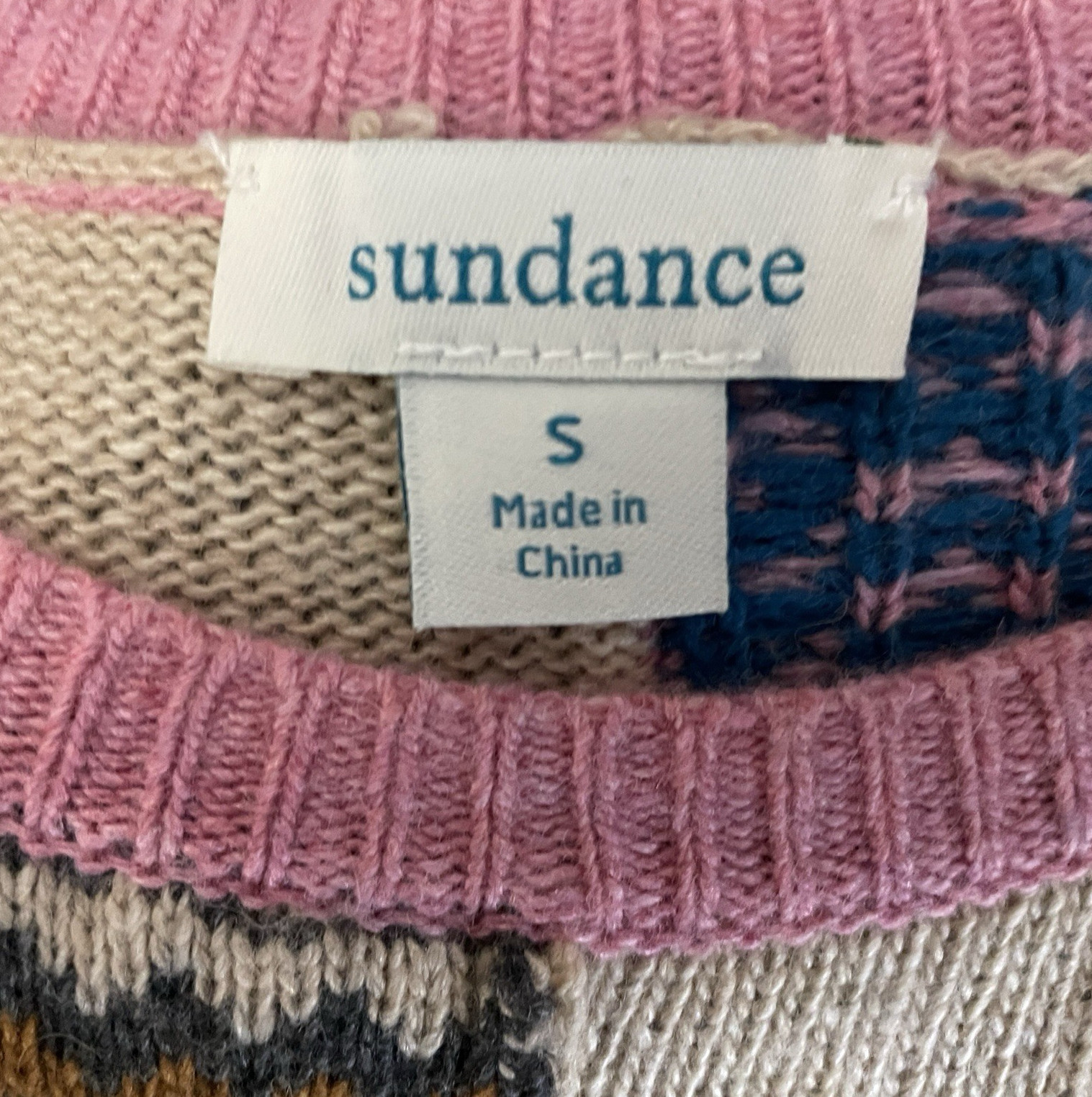 Sundance Fields of Fair Patchwork Pullover Tunic … - image 7