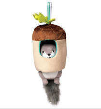 Lullaby Squirrel Pull Musical plush Manhattan Toy Multicolor Baby Crib Toy